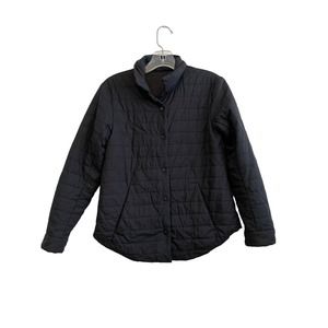 Lululemon Switch Please Shacket Reverse Puffer Jacket Collar Black Women Size‎ 0